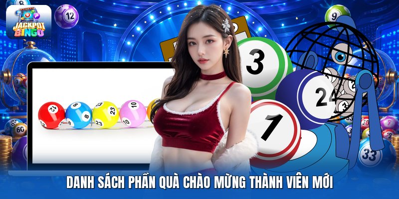 Danh sách phần quà chào mừng thành viên mới